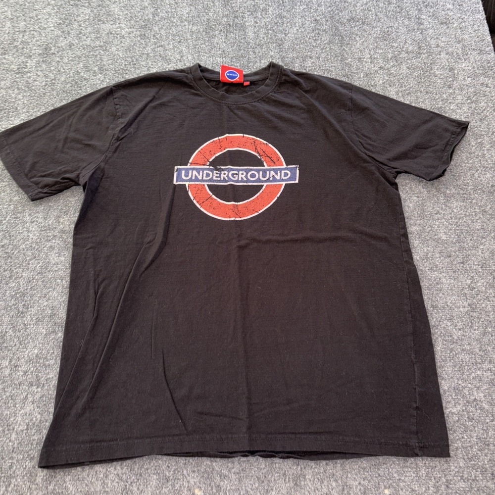 London Underground Mind the Gap Official Licensed T-Shirt Men's 2XL